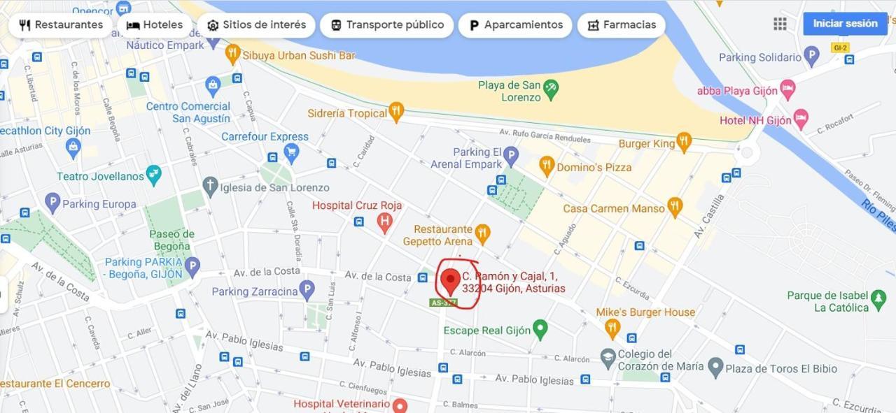 Apto Ramon Y Cajal,1- Centrico Y Cerca De Playa San Lorenzo-3Hab Garaje Opc Хихон Экстерьер фото